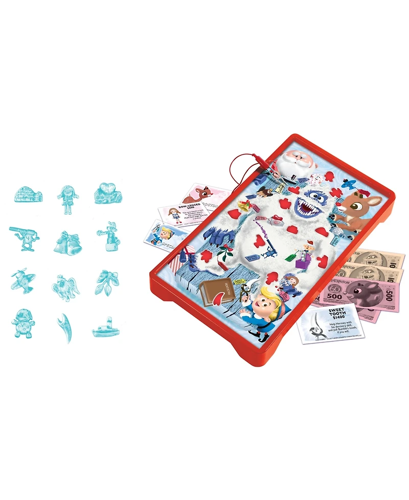 USAopoly Operation Rudolph The Red-Nosed Reindeer 60th Anniversary Edition Board Game