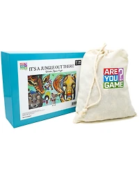 AreYouGame.com Wooden Jigsaw Puzzle It's A Jungle Out There, 599 Pieces