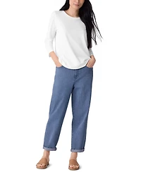 Eileen Fisher Women's Round Neck T-shirt
