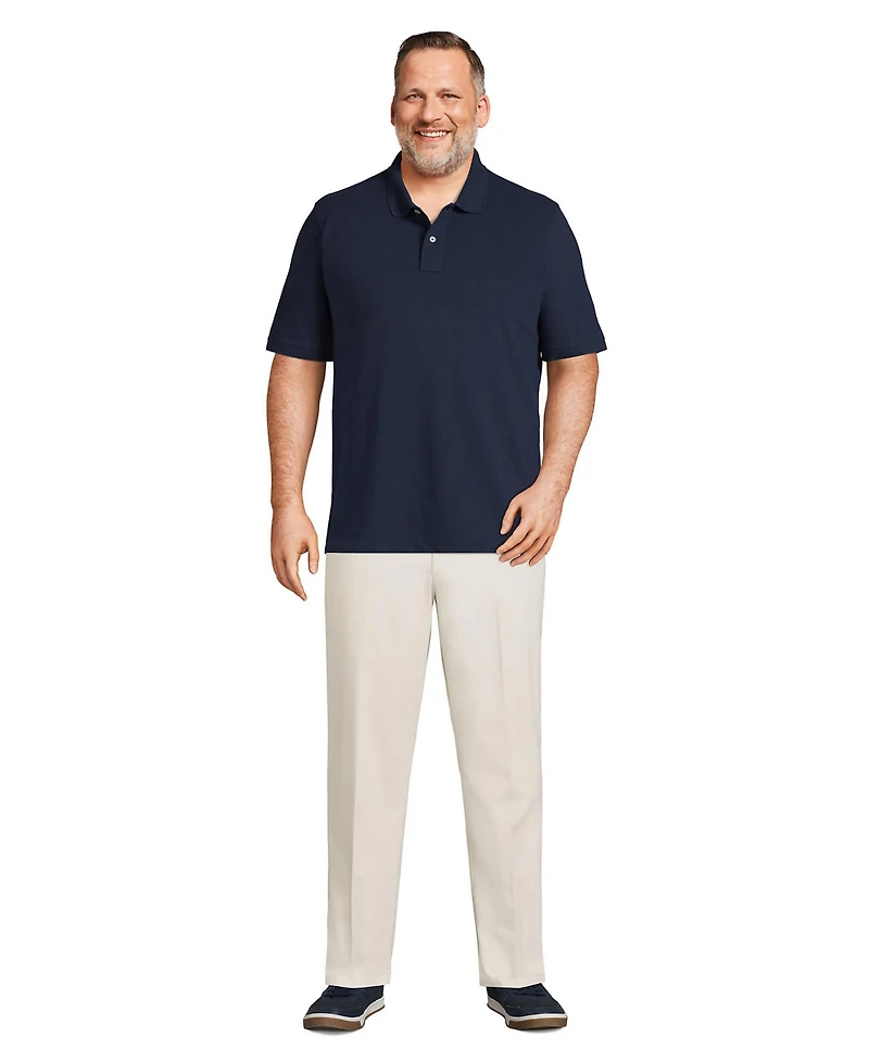 Lands' End Big & Tall Short Sleeve Comfort-First Mesh Polo Shirt
