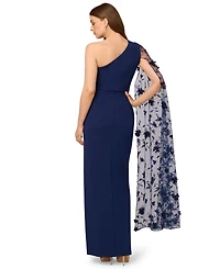 Adrianna Papell Women's One-Shoulder Dress