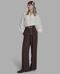 Bcbg Women's Wide Leg Crop Pants