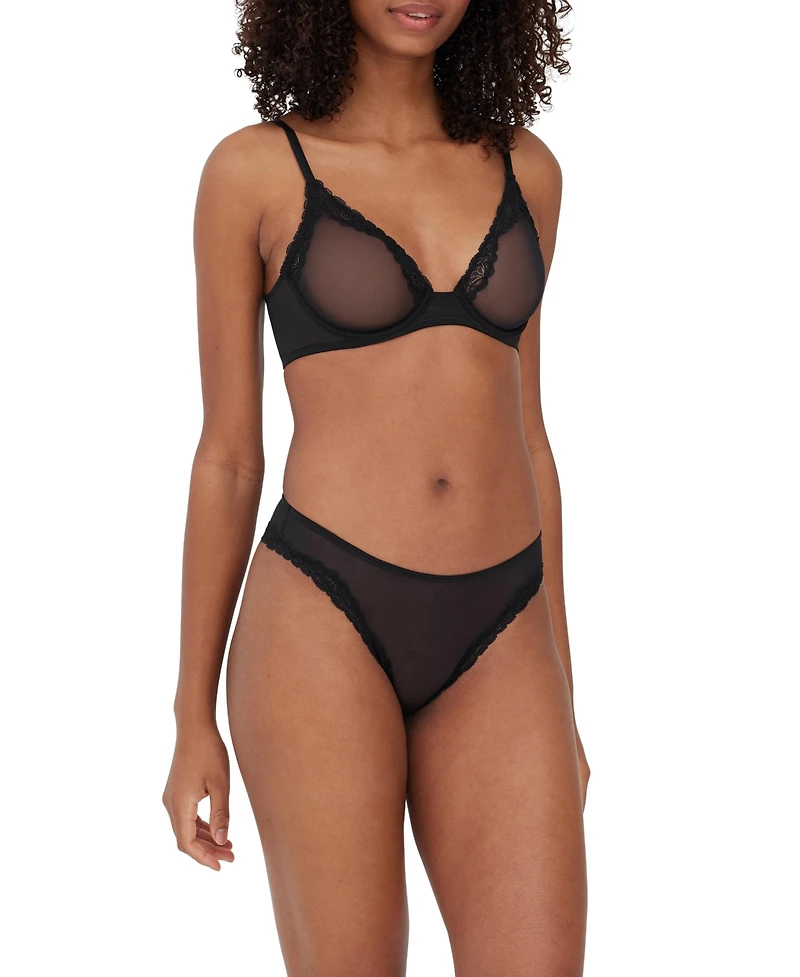 Women's Passion Mesh Unlined Underwire Bra