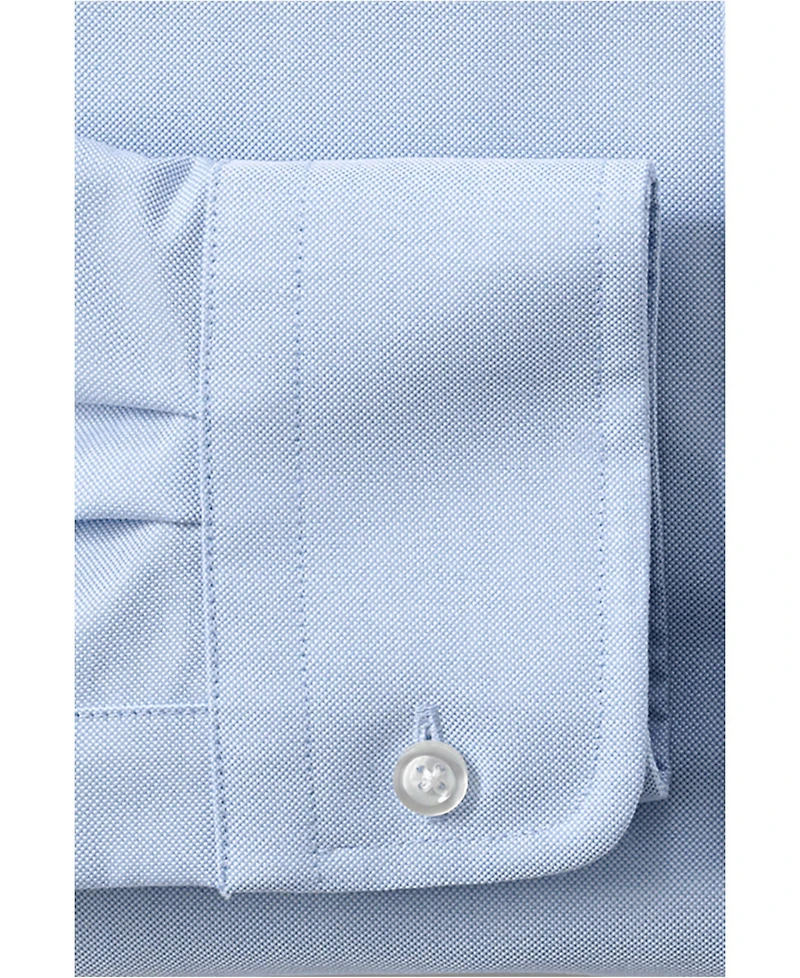 Lands' End Men's Long Sleeve Solid Oxford Dress Shirt