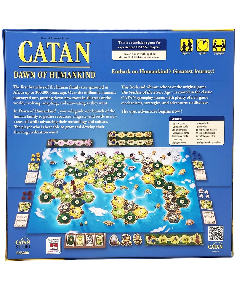 Catan Studio Catan Dawn Of Humankind Board Game