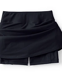 Lands' End Women's Active Adaptive Lycra Skater Skorts