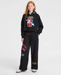 Disney Macys Big Girls Minnie Mouse Pullover Hoodie Minnie Mouse Sweatpants Macys Exclusive