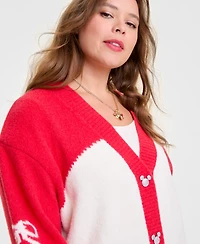 Disney | Macy's Plus Minnie Mouse Cozy Cardigan Embellished with Crystals by Swarovski, Exclusive
