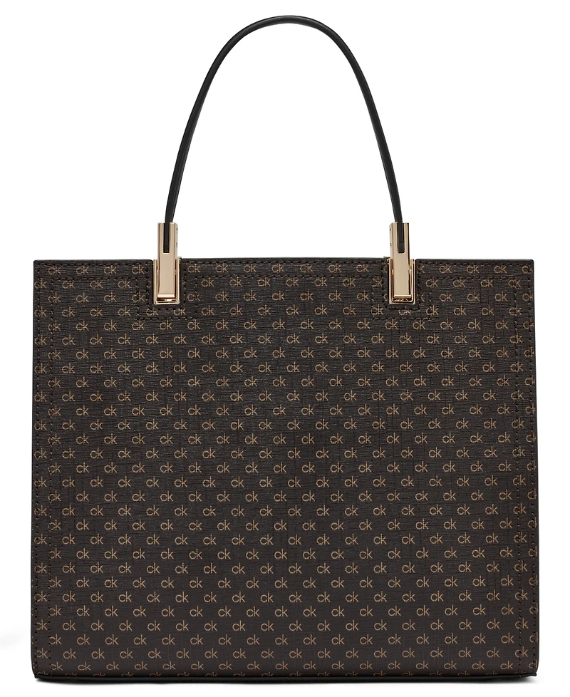 Calvin Klein Women's Verne Small Satchel Bag