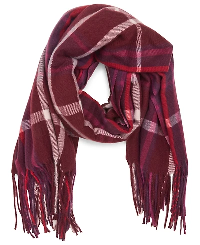 Steve Madden Women's Plaid Midweight Scarf