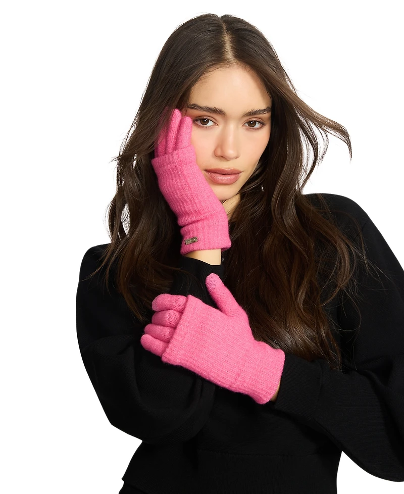 Steve Madden Women's Cozy Touchscreen Gloves, Created for Macy's