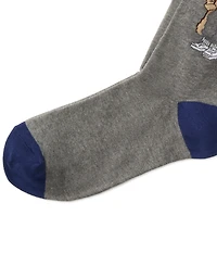 Polo Ralph Lauren Women's Fall Bear Crew Socks