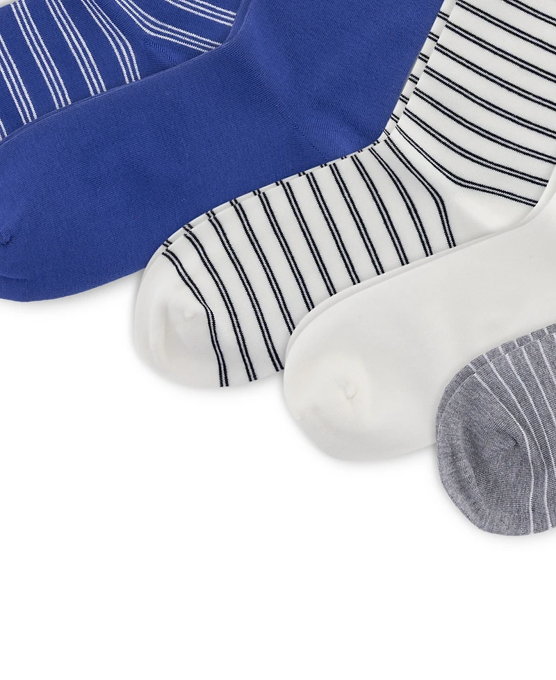 Lauren Ralph Women's Striped Socks Set, 6-Piece