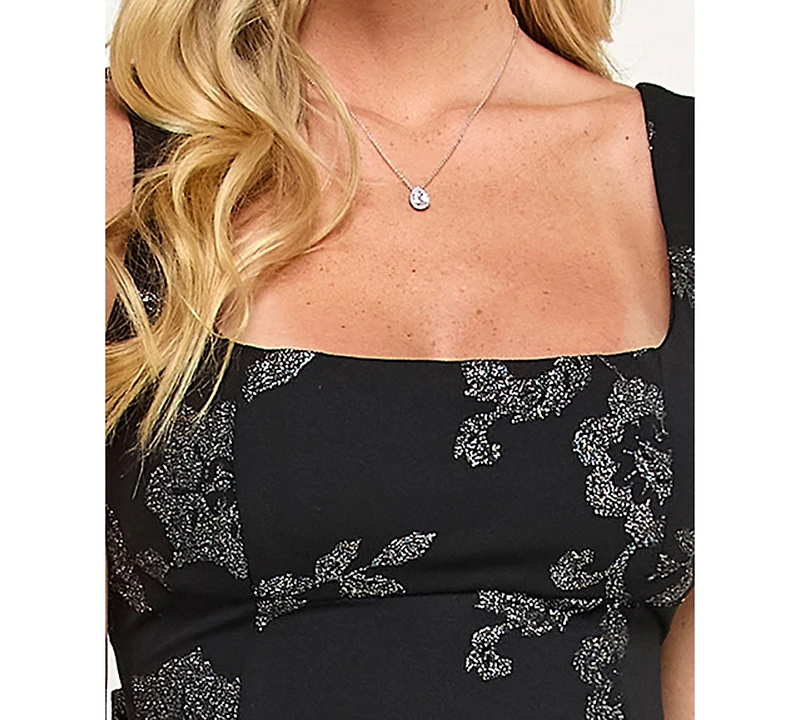 Katia Rae Juniors' Fit and Flare Short Dress