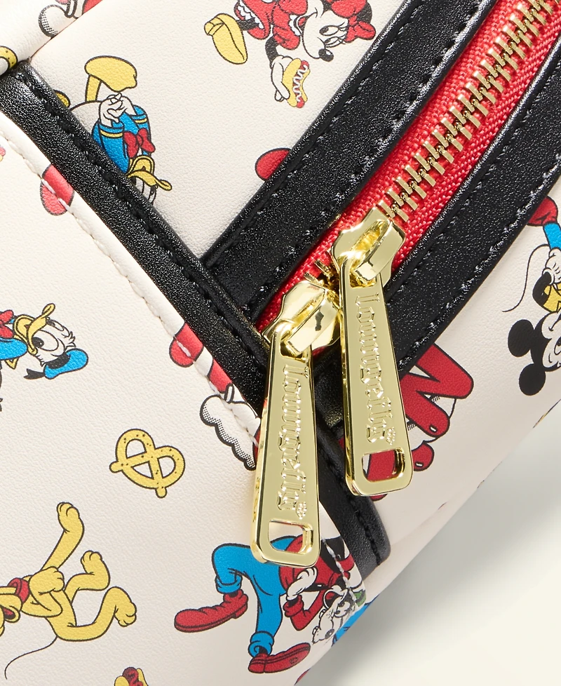 Loungefly Disney | Macy's Mickey Mouse & Minnie Mouse Printed Mini Backpack, Created for Macy's