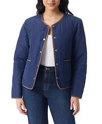 Gloria Vanderbilt Women's Quilted Reversible Jacket