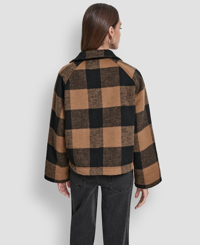 Dkny Jeans Women's Raglan Sleeve Jacket