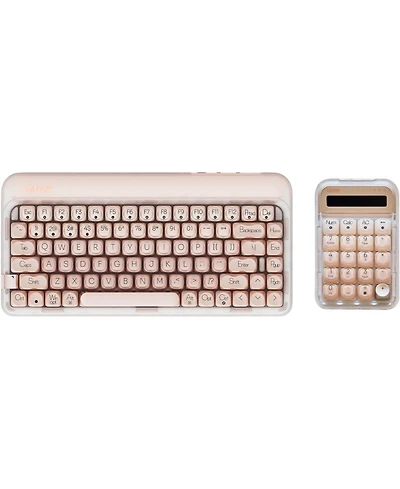 Lofree Dot Foundation Mechanical Keyboard with Tri-Mode Wireless Numpad, 75% Rechargeable Hot-swappable Keyboards with 3 Types Connection