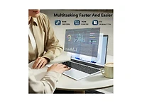 memzuoix N95 Laptop, 15.6 Fhd, Intel Alder Lake N95, 16GB Ram, 1TB Ssd, Silver