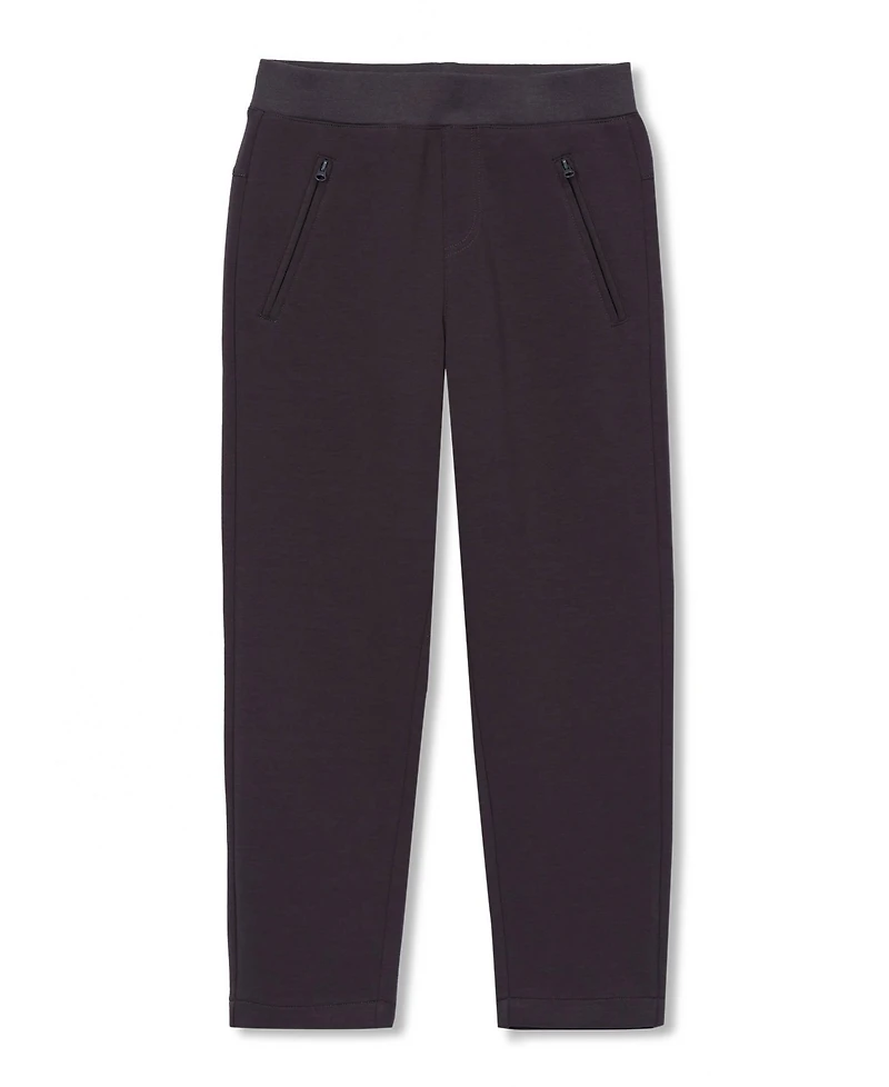 Lands' End Boys Husky Iron Knee Tech Knit Joggers