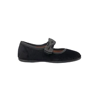 Elephantito Child Girls Velvet Bow Mary Jane