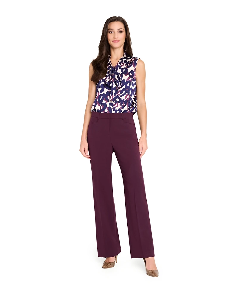 Tahari Asl Women's Tie-Neck Blouse