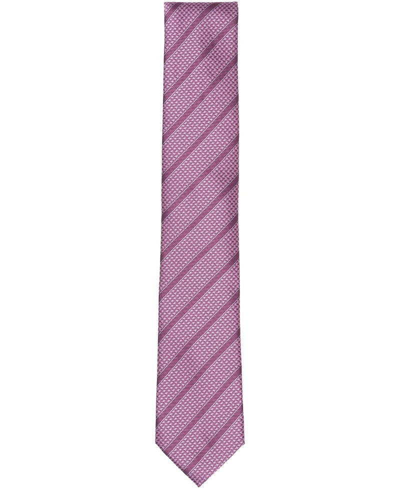 Alfani Men's Ember Stripe Pattern Tie, Macy's Exclusive
