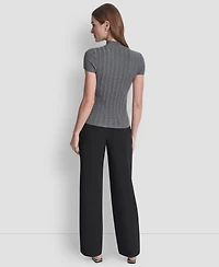 Dkny Women's Mock Neck Sweater