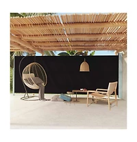 Patio Retractable Side Awning 78.7"x236.2