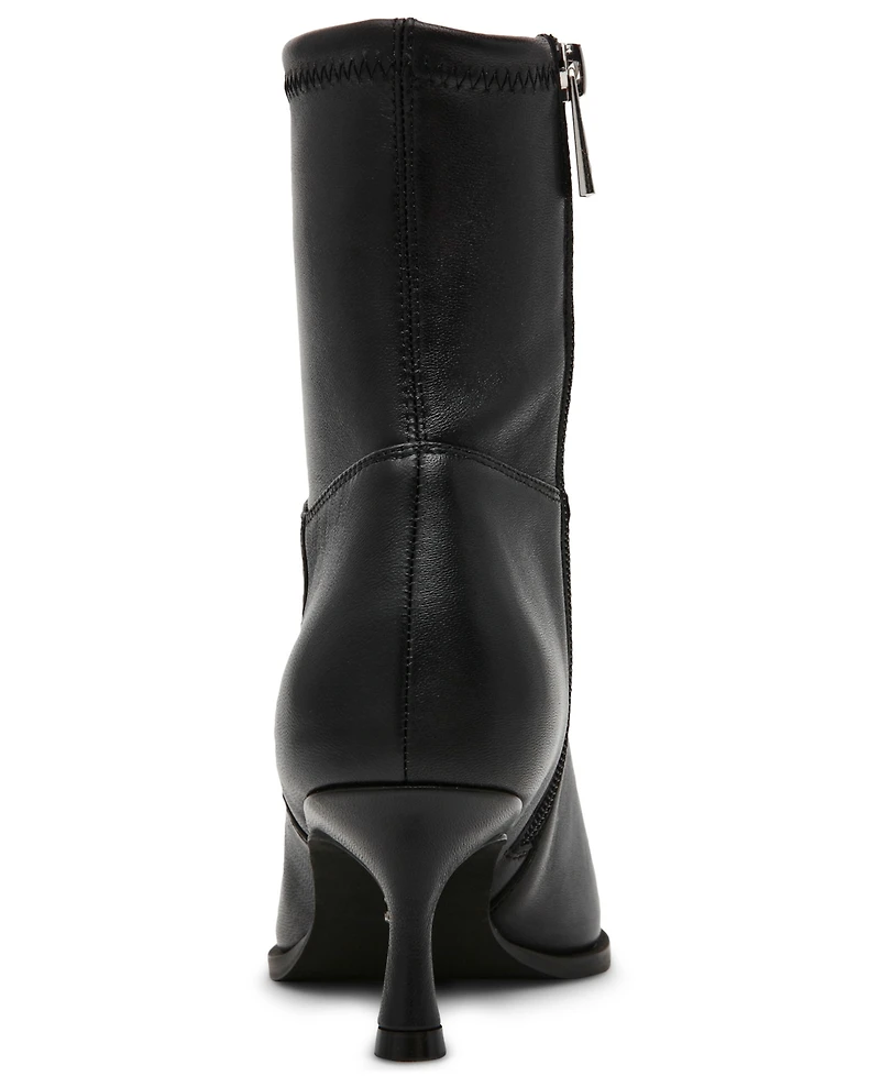 Steve Madden Stasia Kitten-Heel Sock Booties
