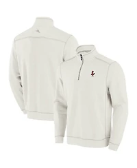 Tommy Bahama Men's Cream St. Louis Cardinals Sport Tobago Bay Tri-Blend Half-Zip Sweatshirt