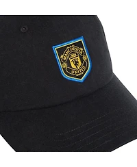 Adidas Men's and Women's Black Manchester United Third Adjustable Dad Hat
