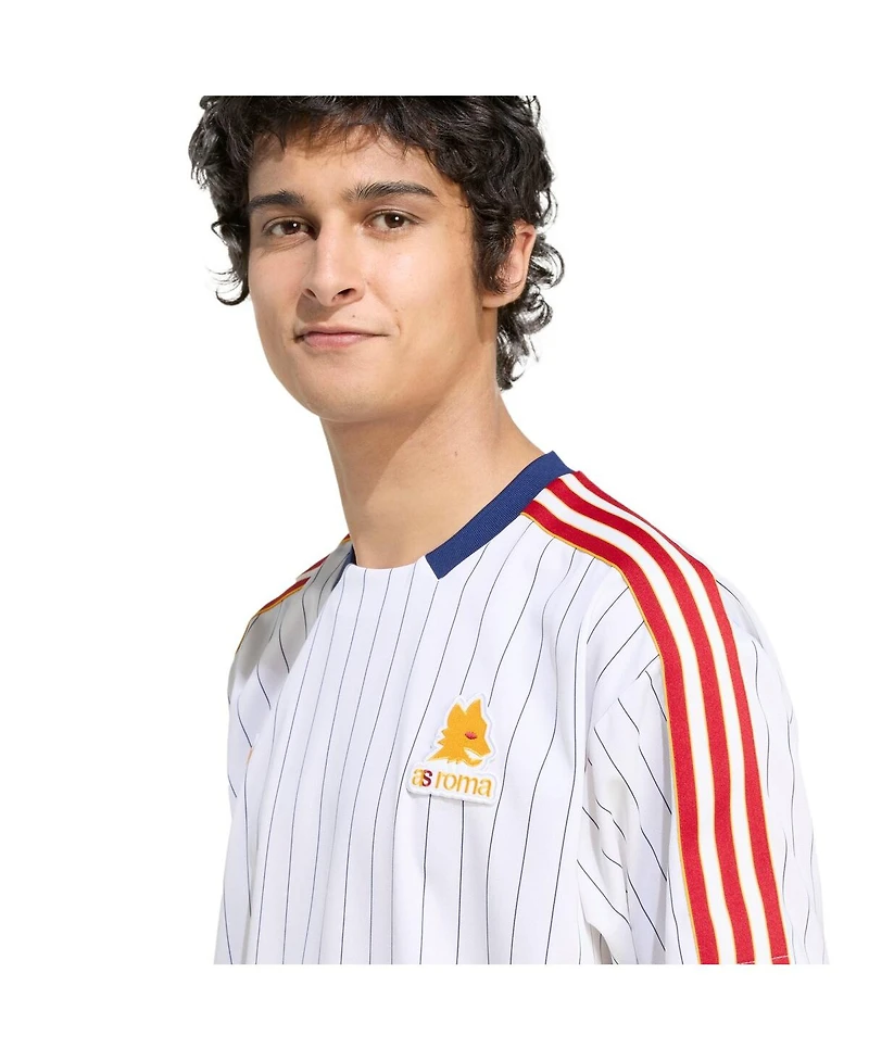 Adidas Men's and Women's White As Roma Terrace Icons Jersey
