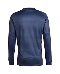 Adidas Men's Blue Real Madrid 2025/26 Home Long Sleeve Replica Jersey