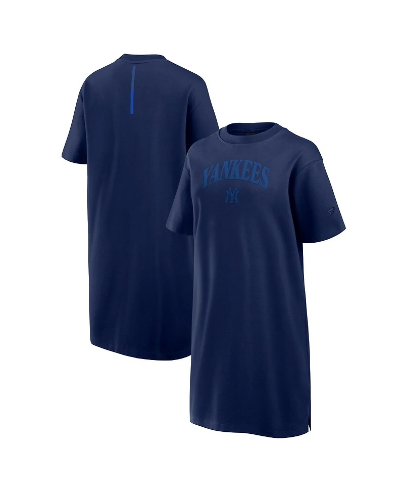 Fanatics Women's Navy New York Yankees Elements Cotton Dress