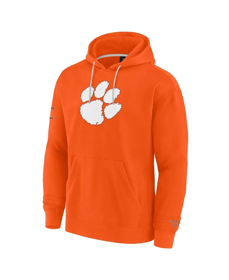 Fanatics Men's Orange Clemson Tigers Elements Pace Pullover Hoodie