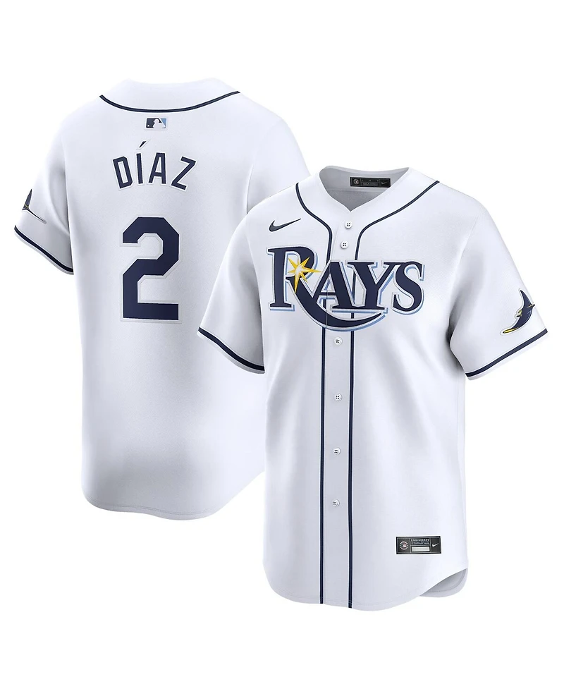 Nike Men's Yandy Diaz White Tampa Bay Rays Home Limited Player Jersey
