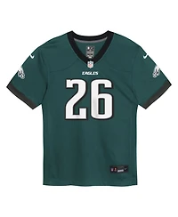 Nike Baby Boys and Girls Saquon Barkley Midnight Green Philadelphia Eagles Team Player Game Jersey