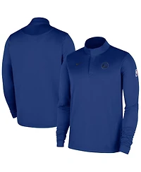 Nike Men's Royal Golden State Warriors 2025/26 Authentic Coaches Quarter-Zip Pullover Jacket