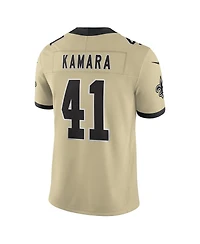 Nike Men's Alvin Kamara Gold New Orleans Saints Gameday Golds Alternate Vapor F.u.s.e. Limited Jersey