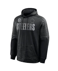 Fanatics Men's Black Pittsburgh Steelers Chip Shot Pullover Hoodie
