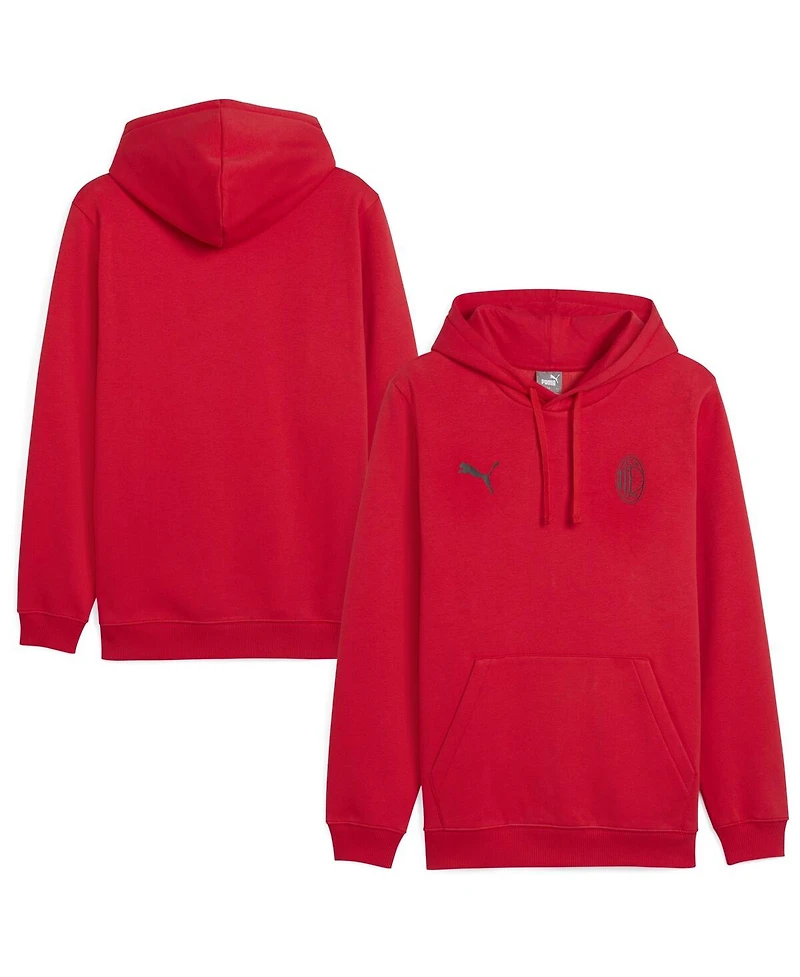 Puma Men's Red Ac Milan 25/26 ftblESS Pullover Hoodie