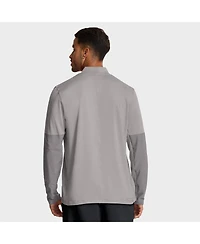 Nike Men's Gray Ohio State Buckeyes One Goal Performance Half-Zip Pullover Sweatshirt