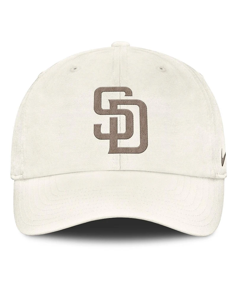 Nike Men's Stone San Diego Padres Club Adjustable Hat