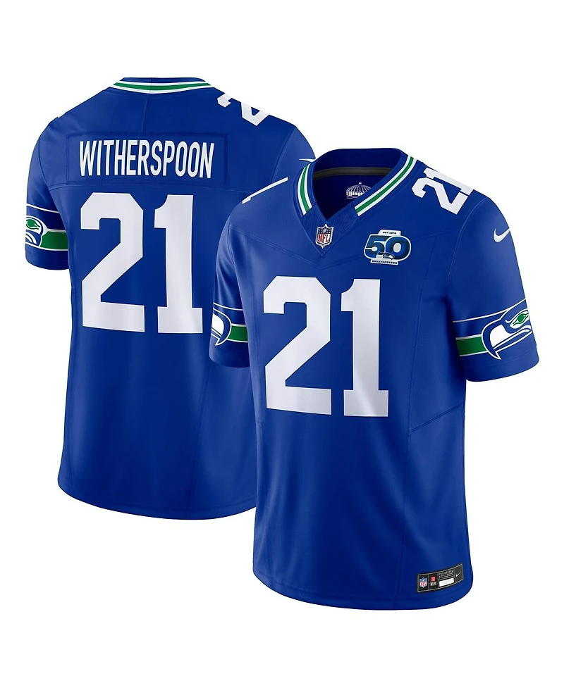 Nike Men's Devon Witherspoon Royal Seattle Seahawks 50th Season Vapor F.u.s.e. Limited Jersey