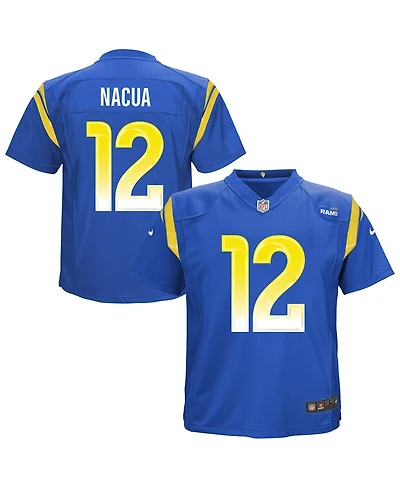 Nike Preschool Puka Nacua Royal Los Angeles Rams Team Player Game Jersey
