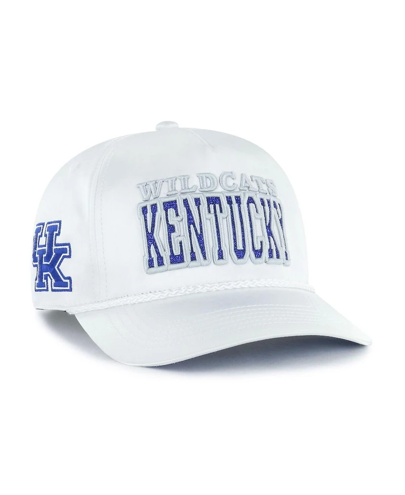'47 Brand Women's White Kentucky Wildcats Outspoken Hitch Adjustable Hat