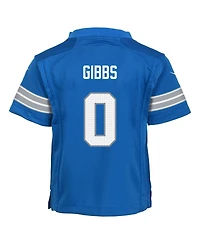 Nike Toddler Jahmyr Gibbs Blue Detroit Lions Game Jersey