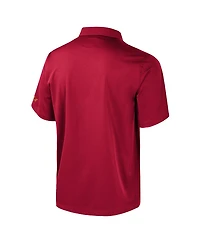 Colosseum Men's Cardinal Iowa State Cyclones Strike Bowling Button-Up Shirt