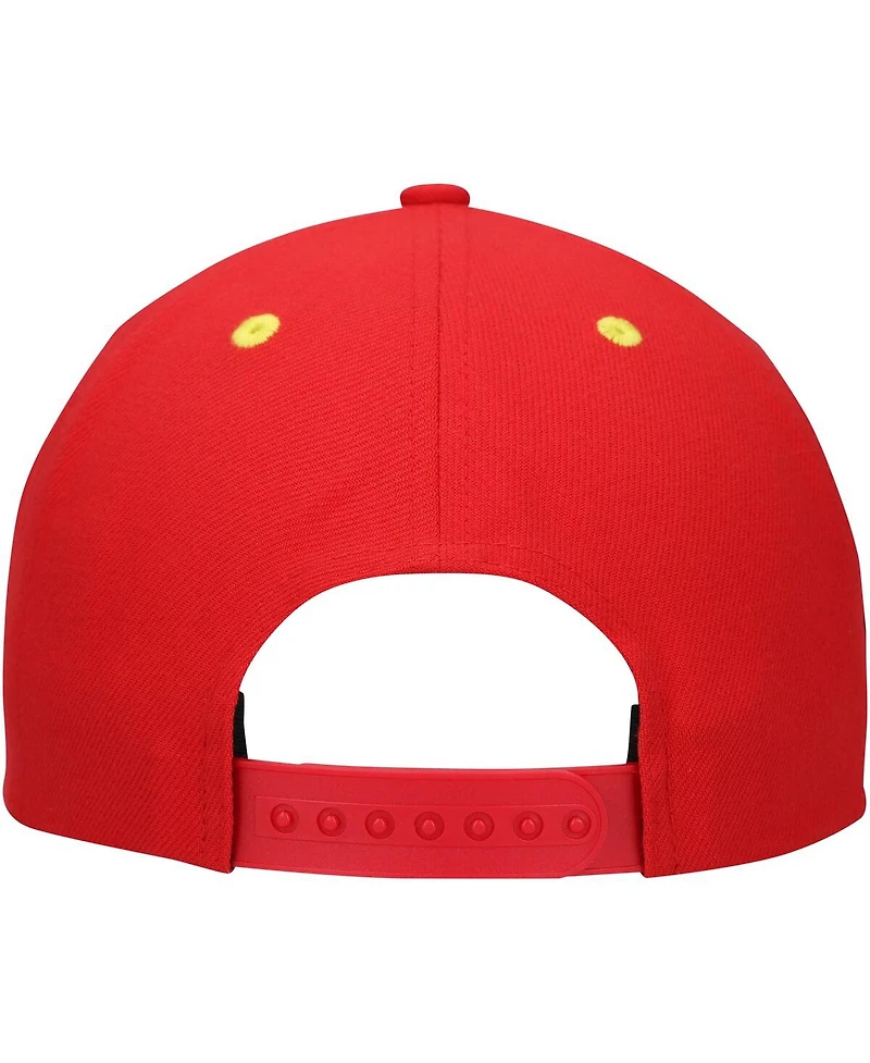 Lids Big Boys and Girls Royal/Red Superman Chibi Glow-in-the-Dark Snapback Hat